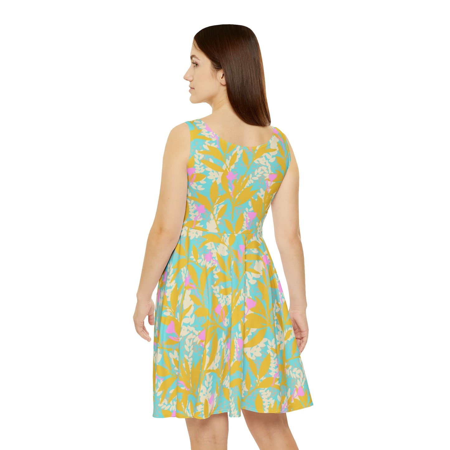 Tropical Skater Dress