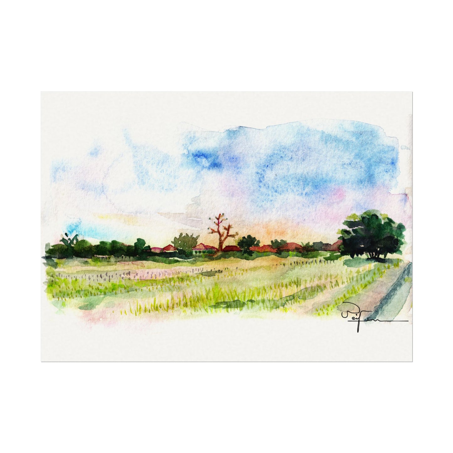 Watercolor Print #1